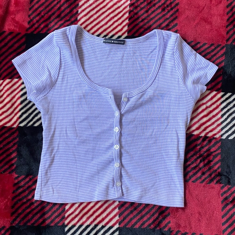 Brandy Melville Lavender Top